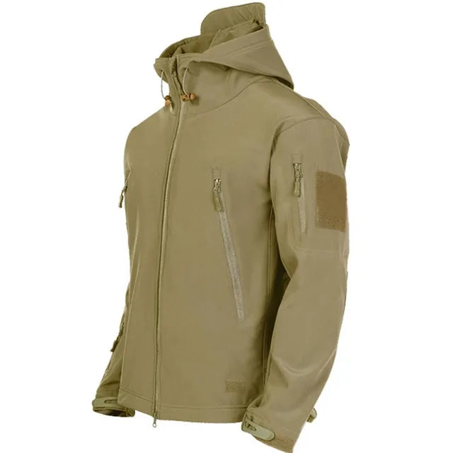 Men's Soft-Shell Waterproof Windbreaker