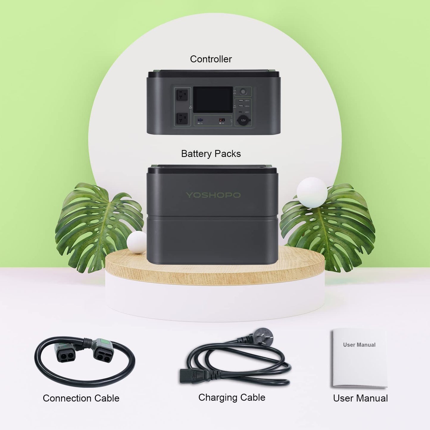 Portable power station battery 3000W